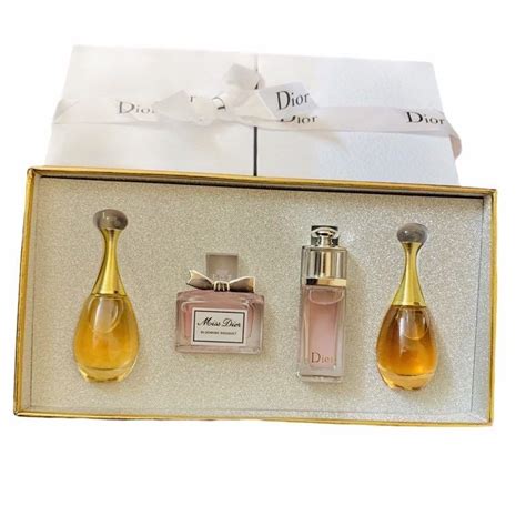 dior fragrance gift set|dior perfume miniatures gift sets.